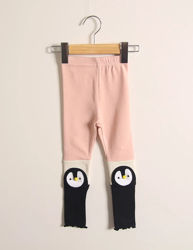Penguin Leggings Pink