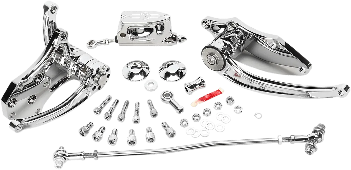 Performance Machine 0035-0110-CH  2in. Contour Forward Controls - Chrome