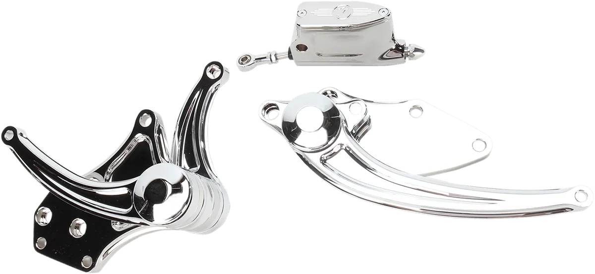 Performance Machine 0035-0110-CH  2in. Contour Forward Controls - Chrome