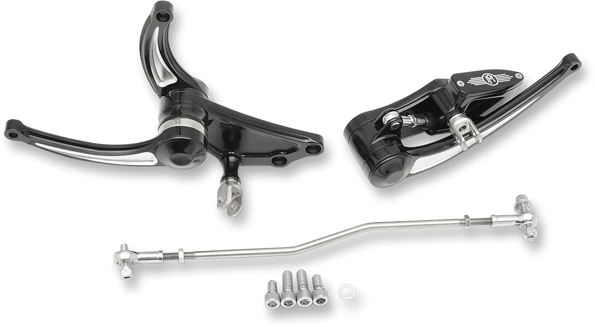 Performance Machine 0035-0111-BM  2in. Contour Forward Controls - Contrast Cut