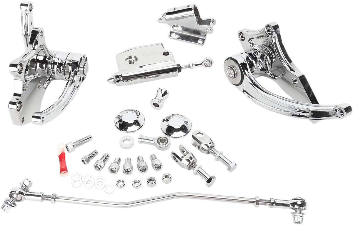 Performance Machine 0035-0111-CH  2in. Contour Forward Controls - Chrome