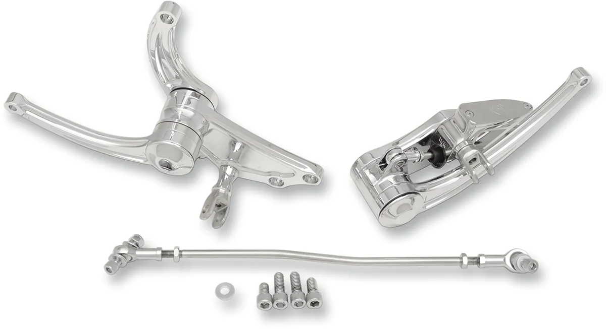 Performance Machine 0035-0111-CH  2in. Contour Forward Controls - Chrome
