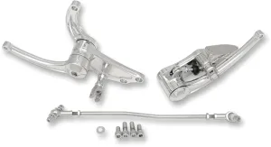 Performance Machine 0035-0111-CH  2in. Contour Forward Controls - Chrome