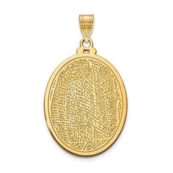 Personalized Fingerprint Pendant(Large)