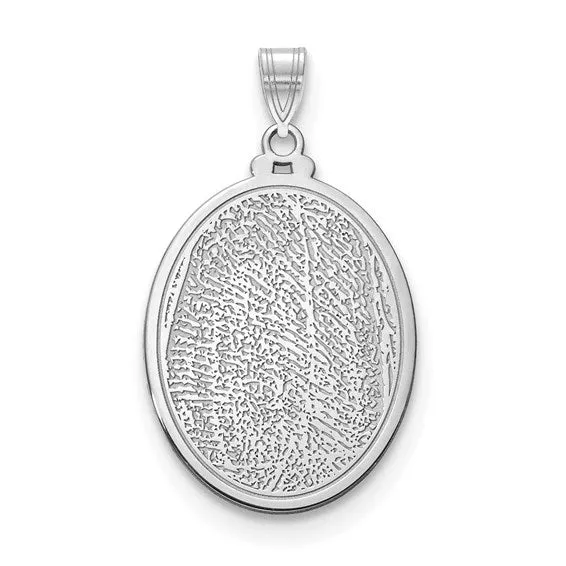 Personalized Fingerprint Pendant(Large)
