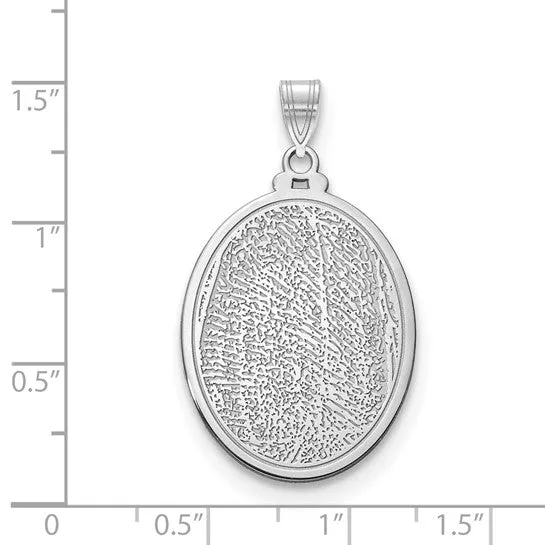 Personalized Fingerprint Pendant(Large)