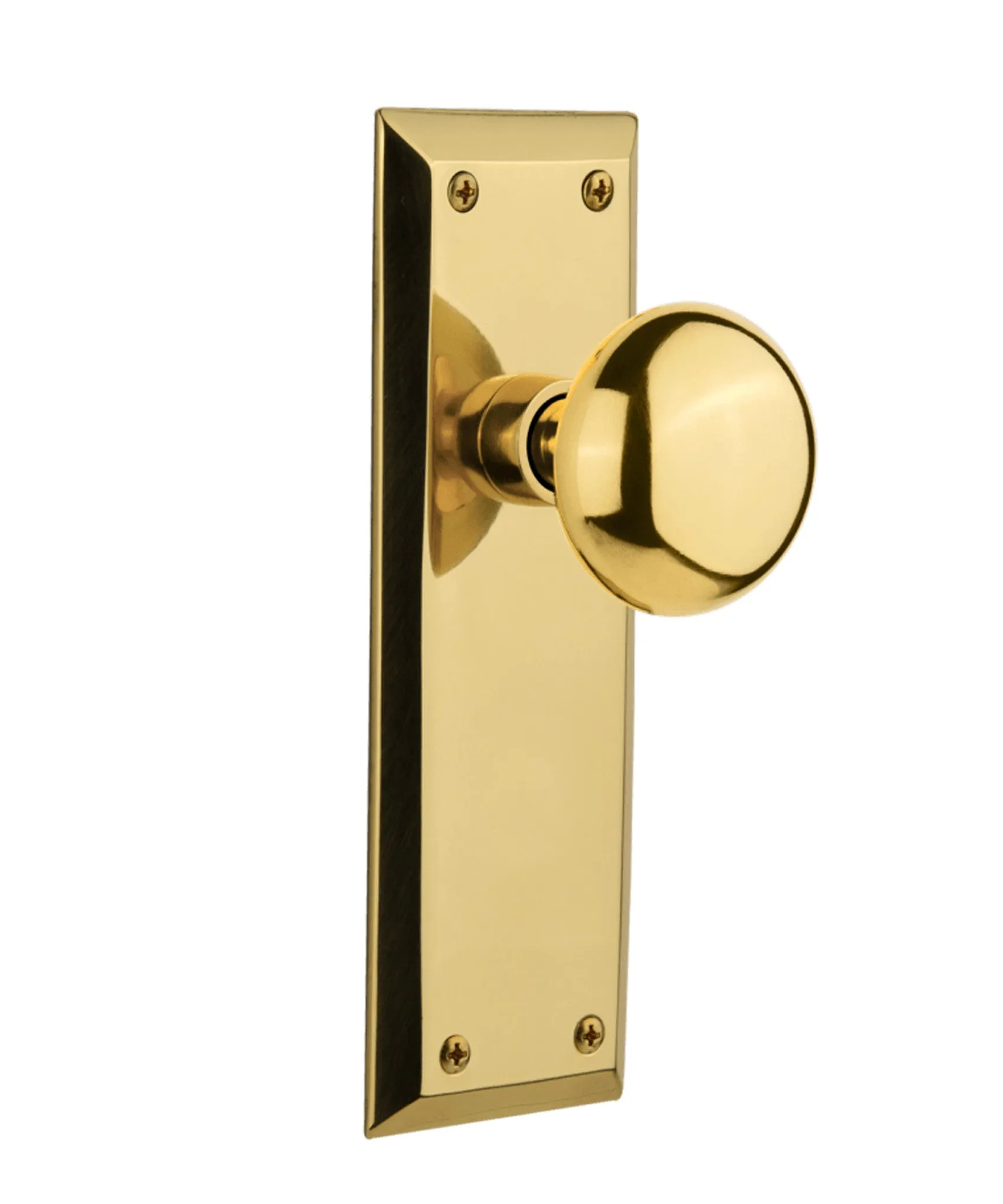 Philadelphia Interior Door Knob Set, Long Plate