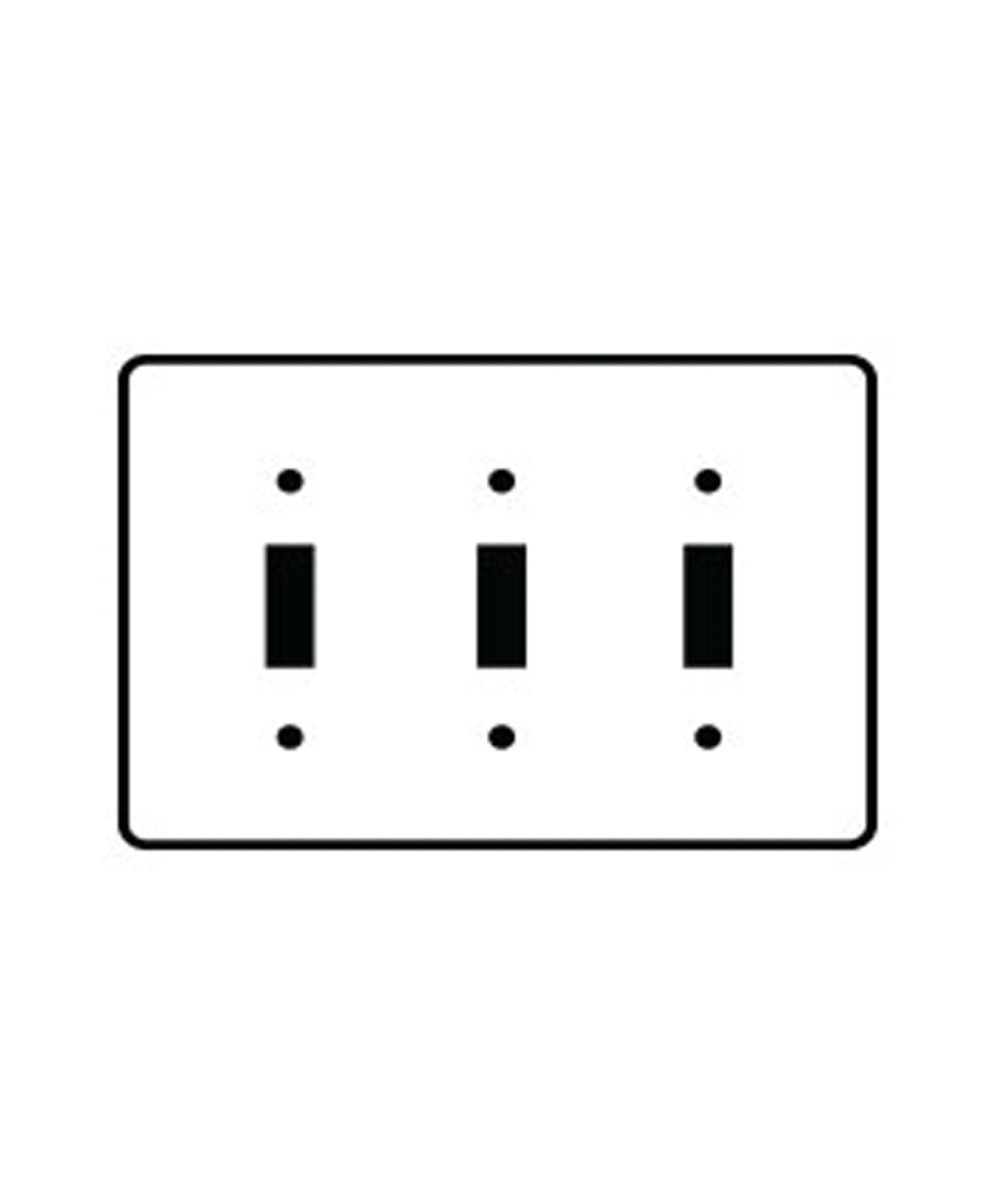 Philadelphia Switch & Outlet Plate, Oil Rubbed Bronze