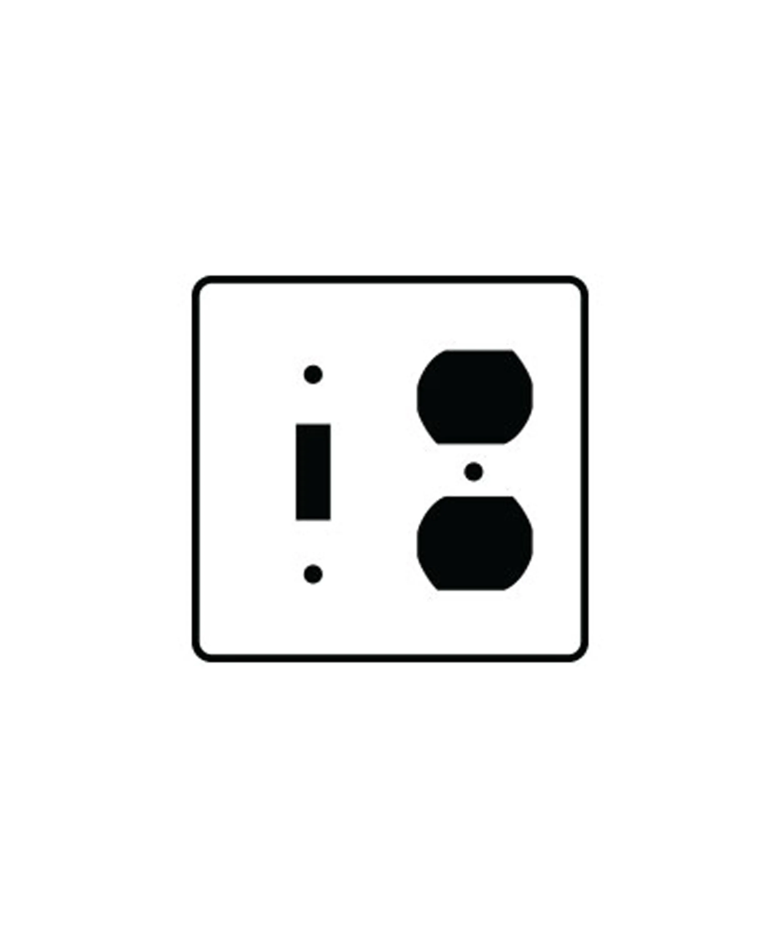 Philadelphia Switch & Outlet Plate, Oil Rubbed Bronze
