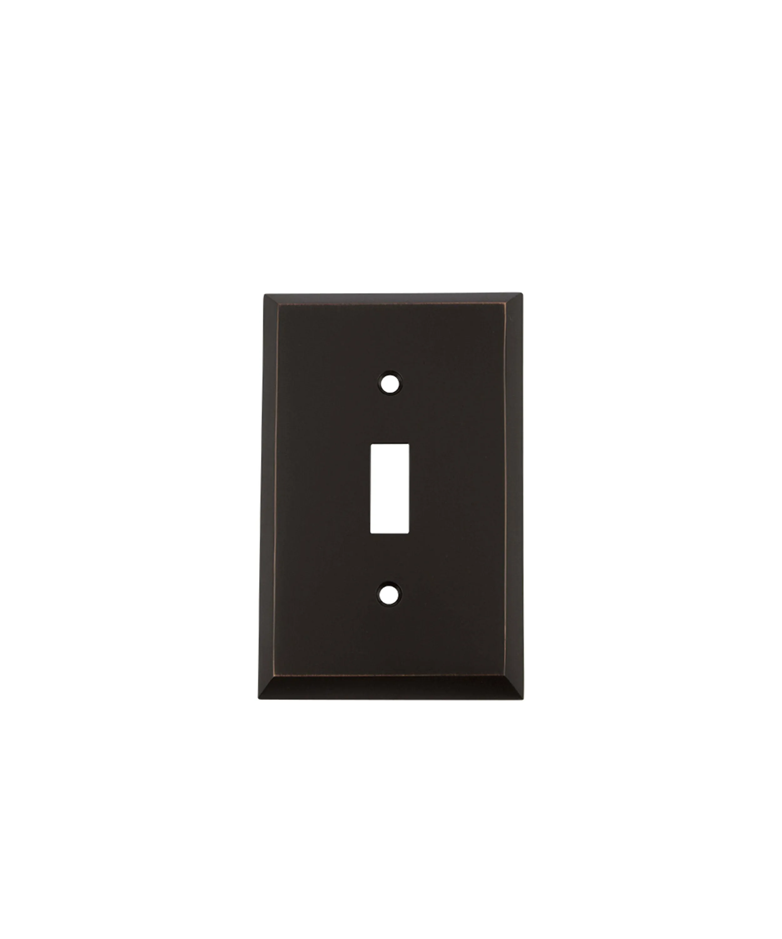 Philadelphia Switch & Outlet Plate, Oil Rubbed Bronze