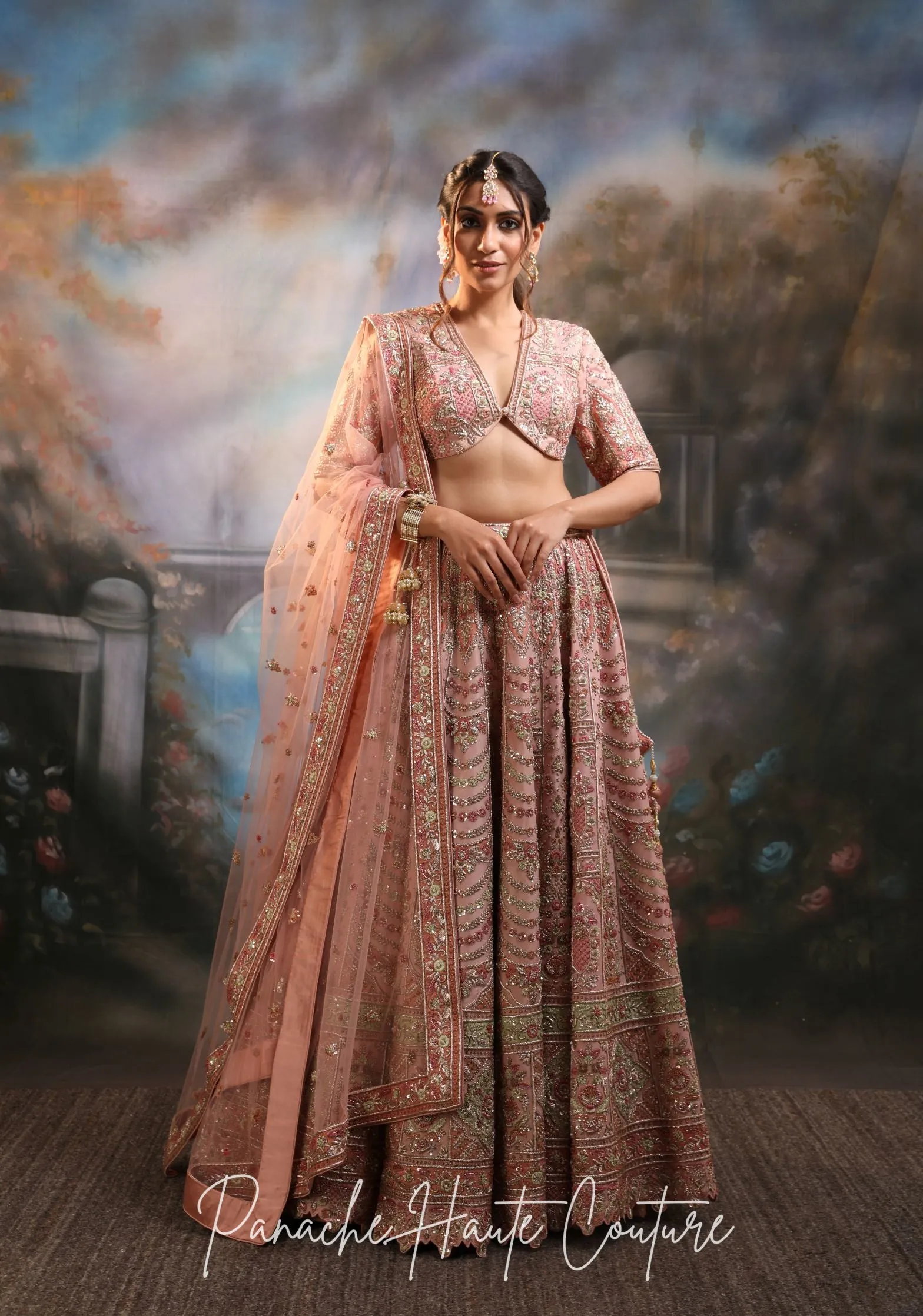 Pink Color Wedding Lehenga JAHANARA
