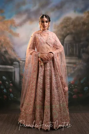 Pink Color Wedding Lehenga JAHANARA