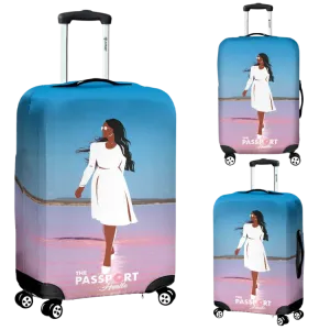 Pink Lake Luggage Cover