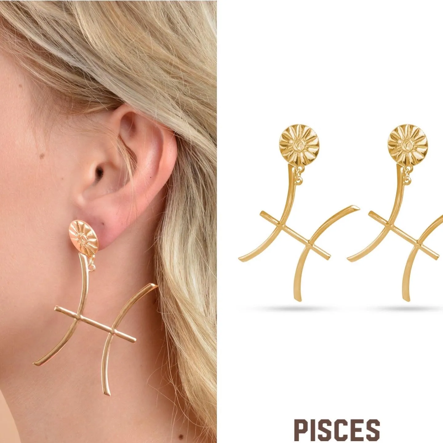 Pisces XL earrings