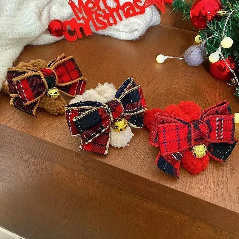 Plush Grip bow Clip