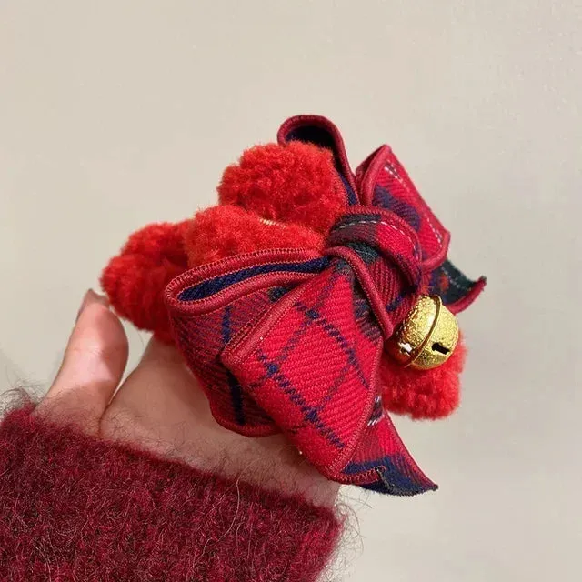 Plush Grip bow Clip