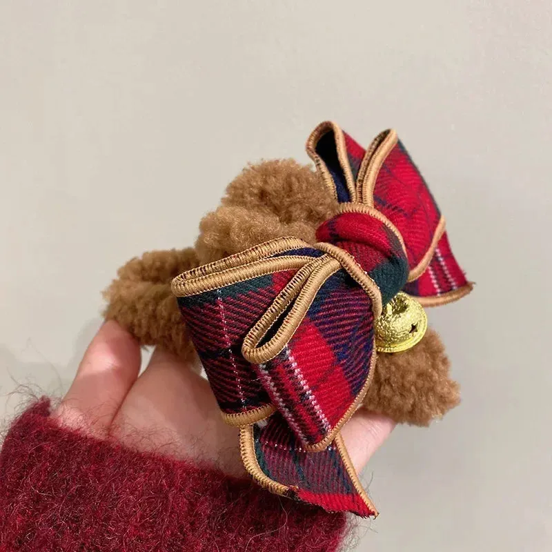 Plush Grip bow Clip