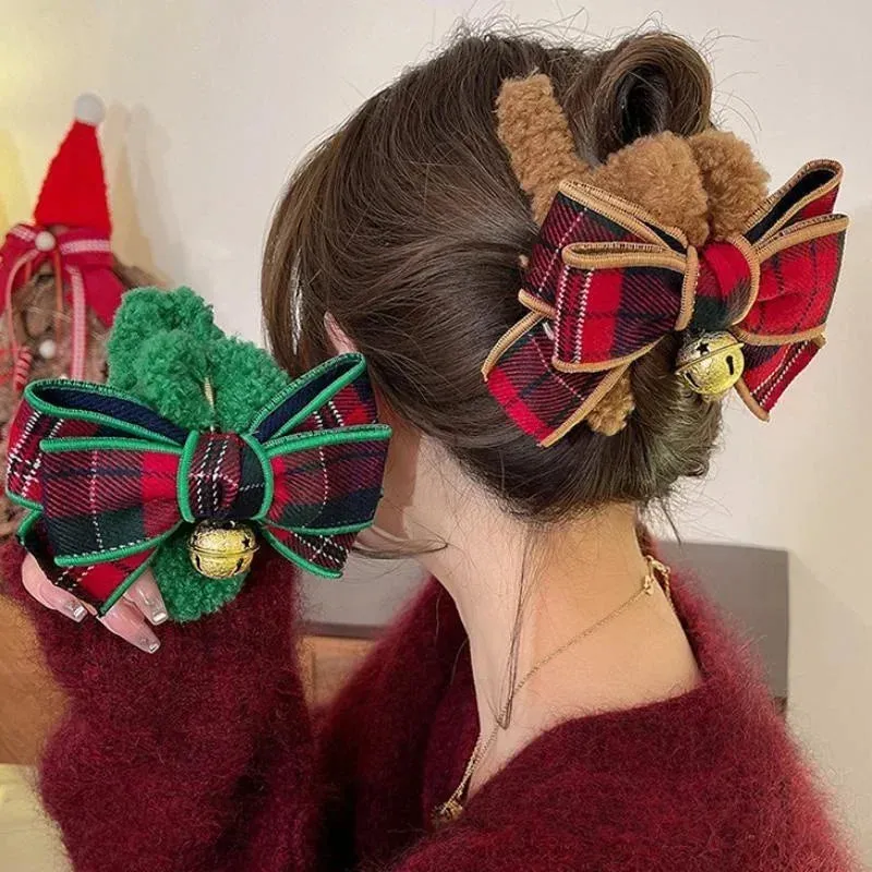 Plush Grip bow Clip