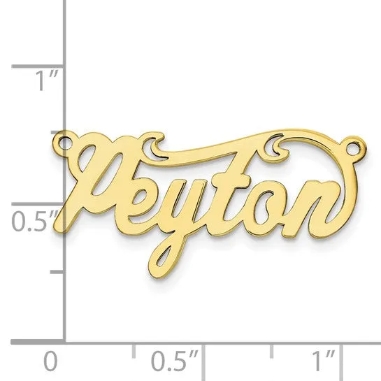 Polished Name Plate