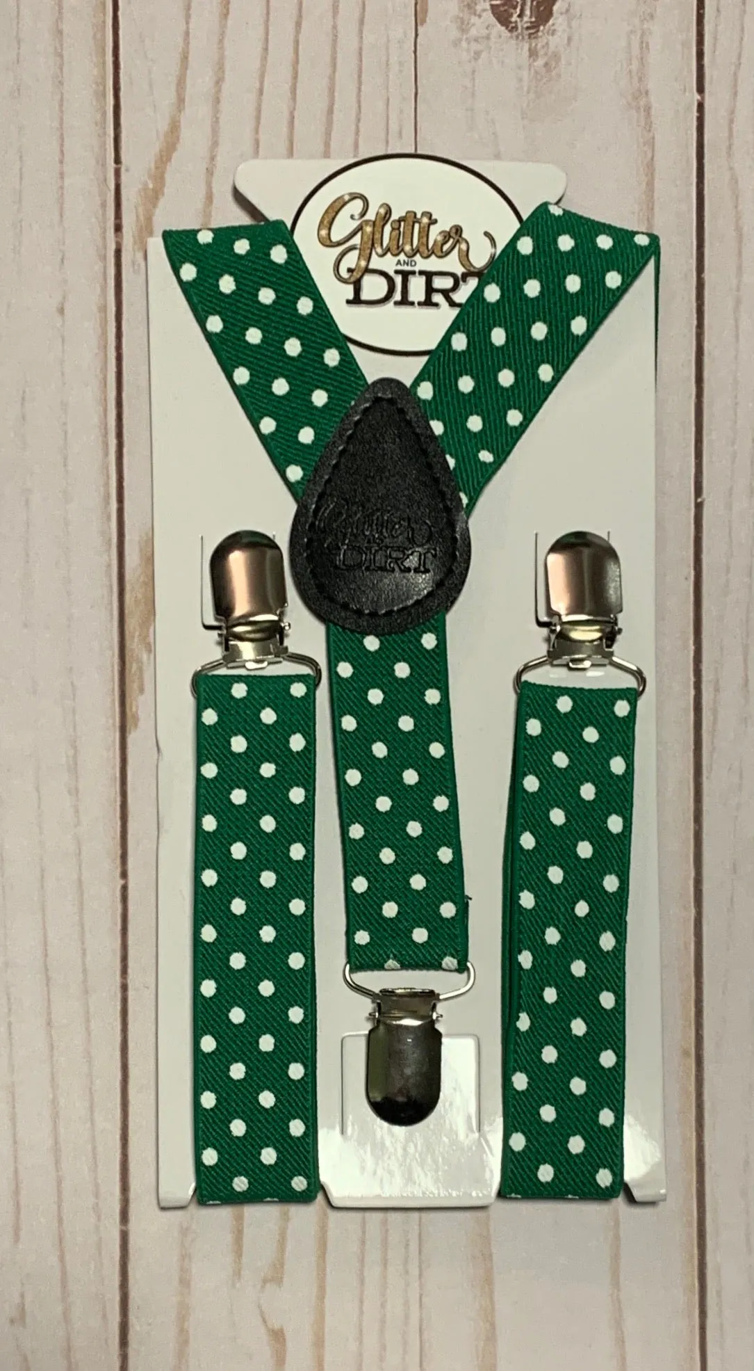 Polka Dot Suspenders