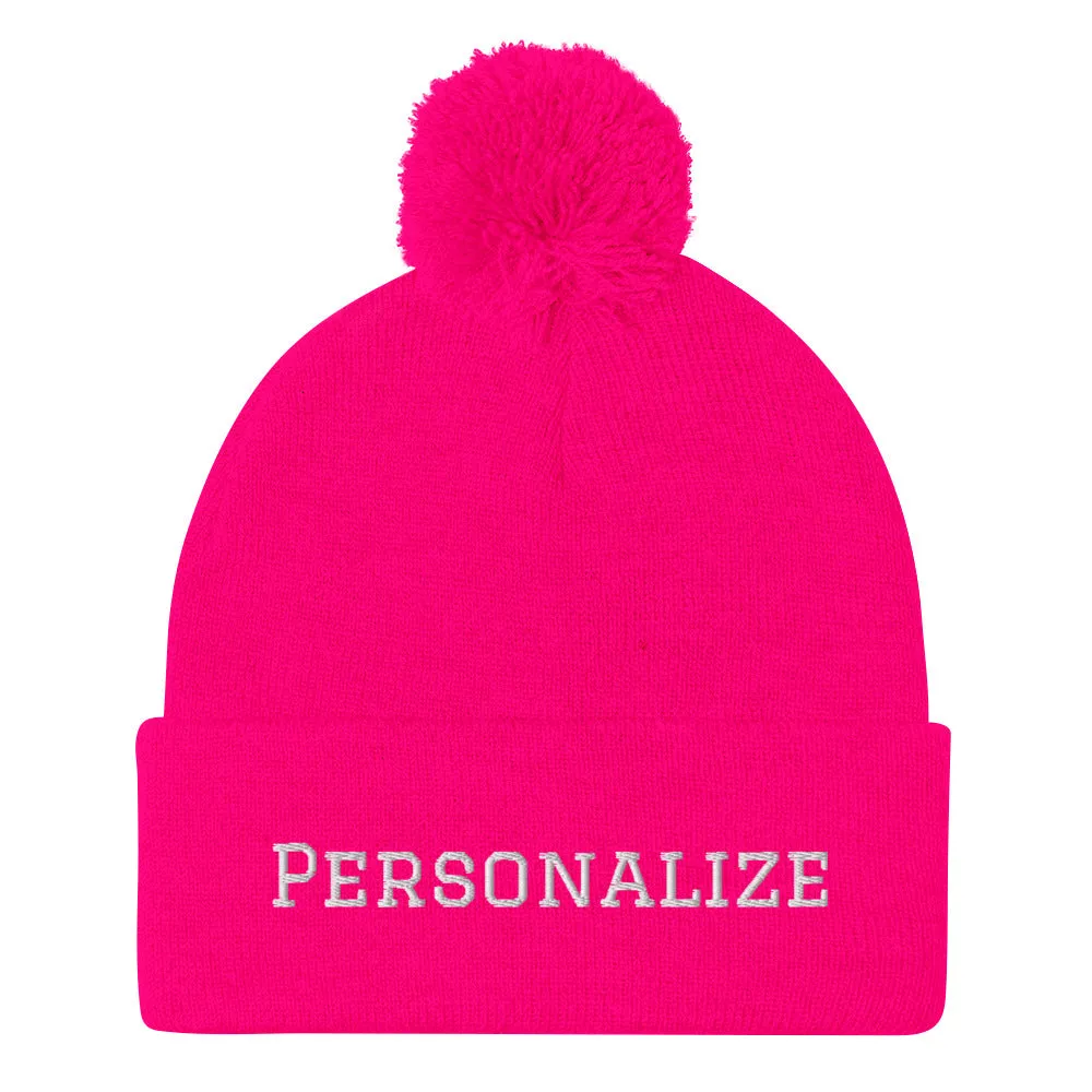 Pom-Pom Beanie (Personalize)