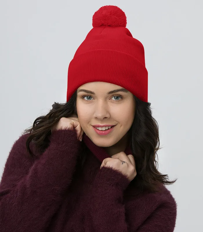 Pom-Pom Beanie (Personalize)