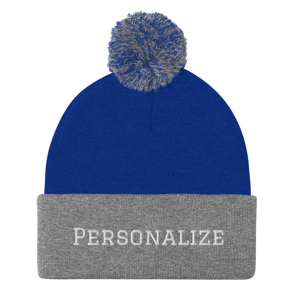 Pom-Pom Beanie (Personalize)