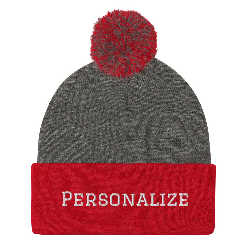 Pom-Pom Beanie (Personalize)