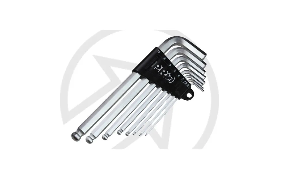 PRO TOOL HEX KEY SET 2/2.5/3/4/5/6/8/10mm