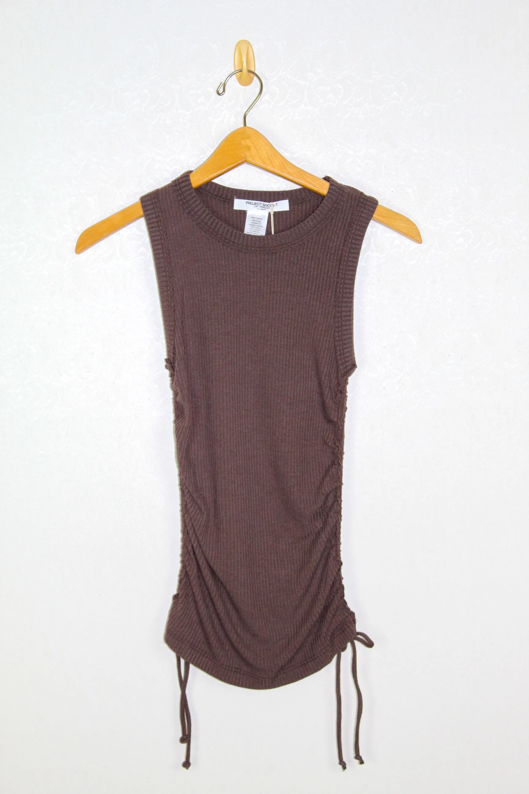 Project Take Me Home Side Tie Tank