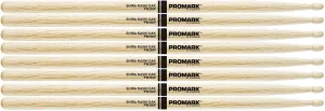 ProMark Classic Attack Drumsticks Shira Kashi Oak, 2B, Wood Tip, 4 Pack