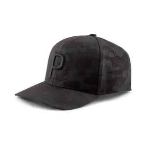 Puma Camo Printed P Snapback Golf Cap