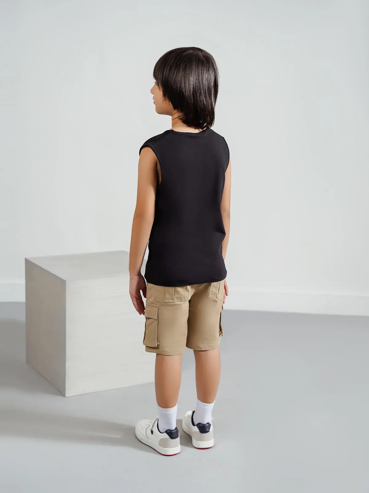 "DYZMA" Regular Fit Graphic Tank Top