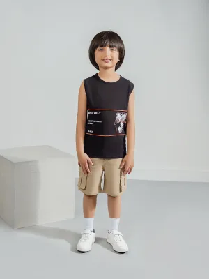 "DYZMA" Regular Fit Graphic Tank Top
