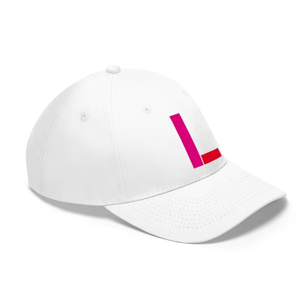 "L" Initial Adult Cap