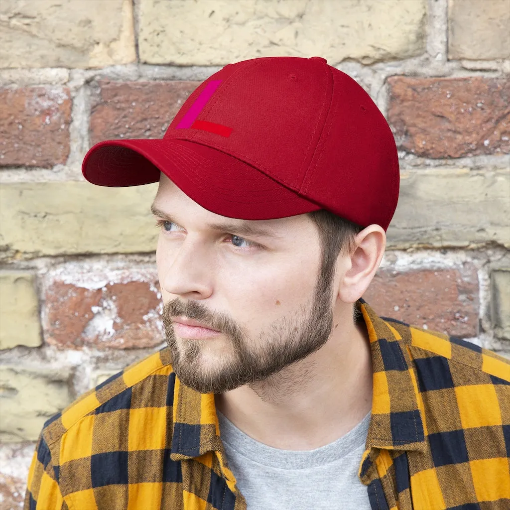 "L" Initial Adult Cap