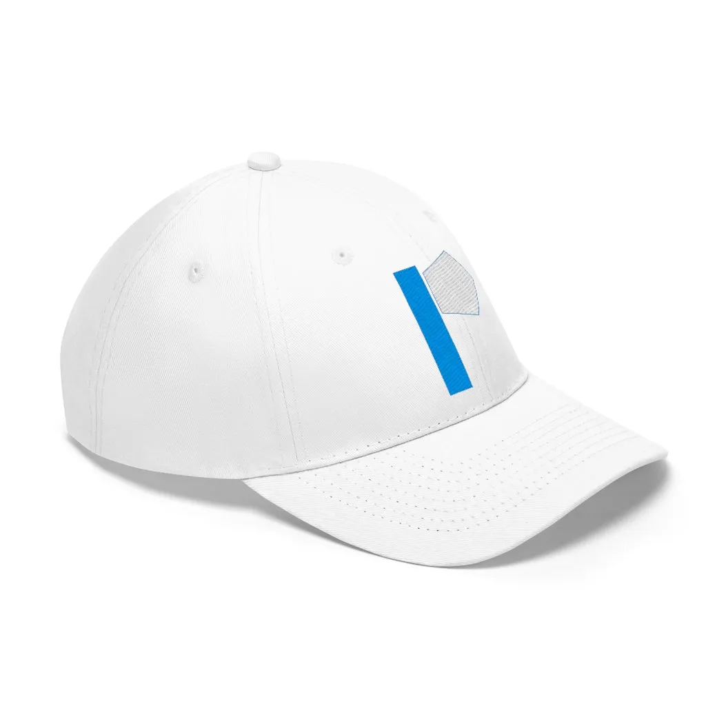 "P" Initial Adult Cap