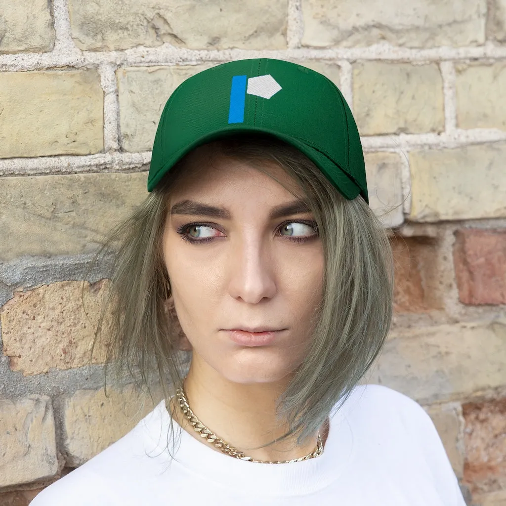 "P" Initial Adult Cap