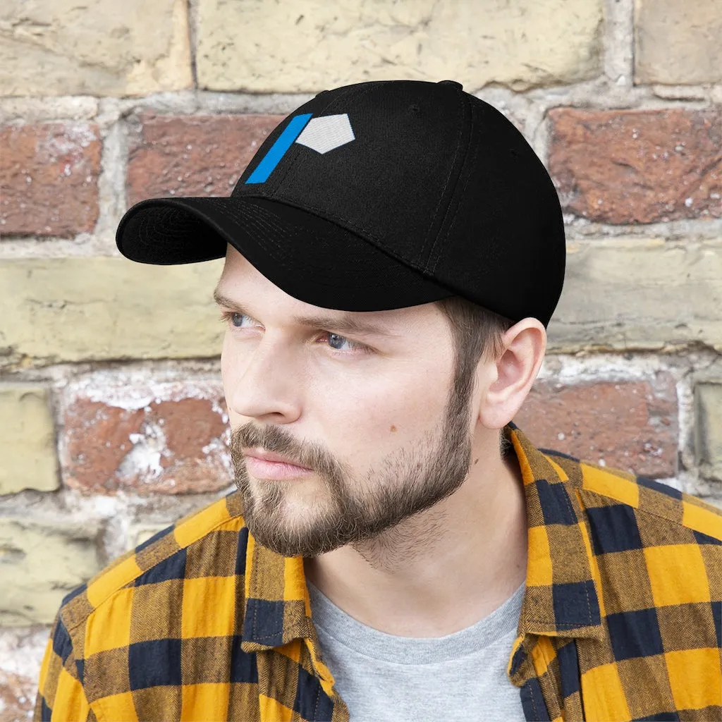 "P" Initial Adult Cap