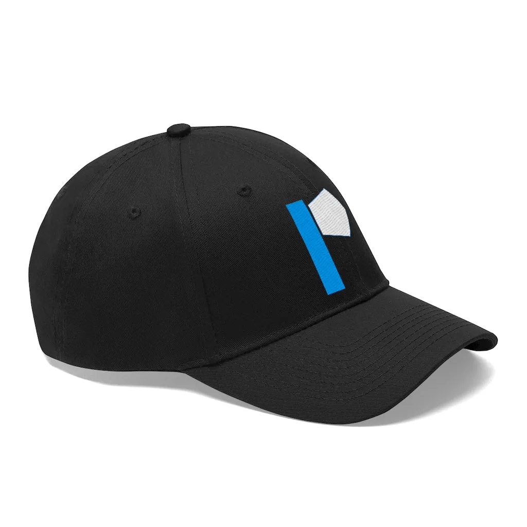 "P" Initial Adult Cap