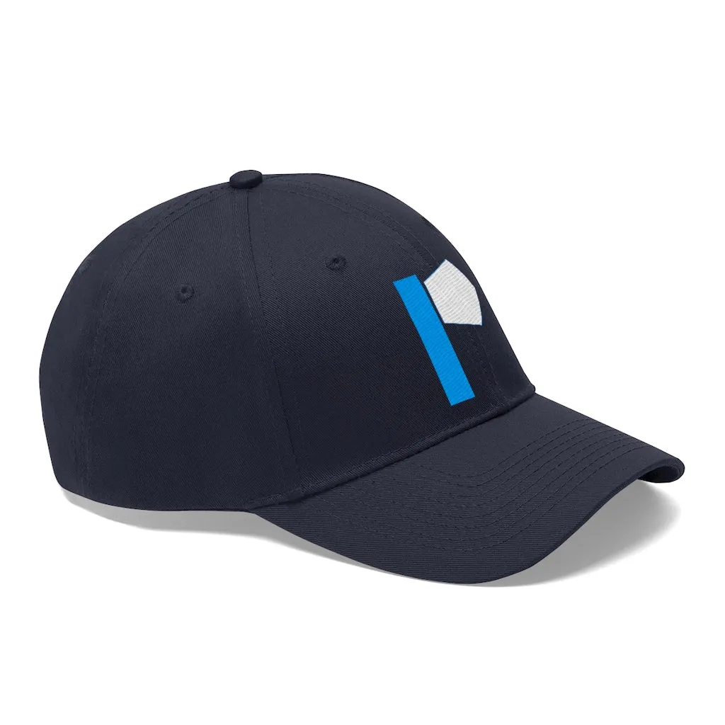 "P" Initial Adult Cap