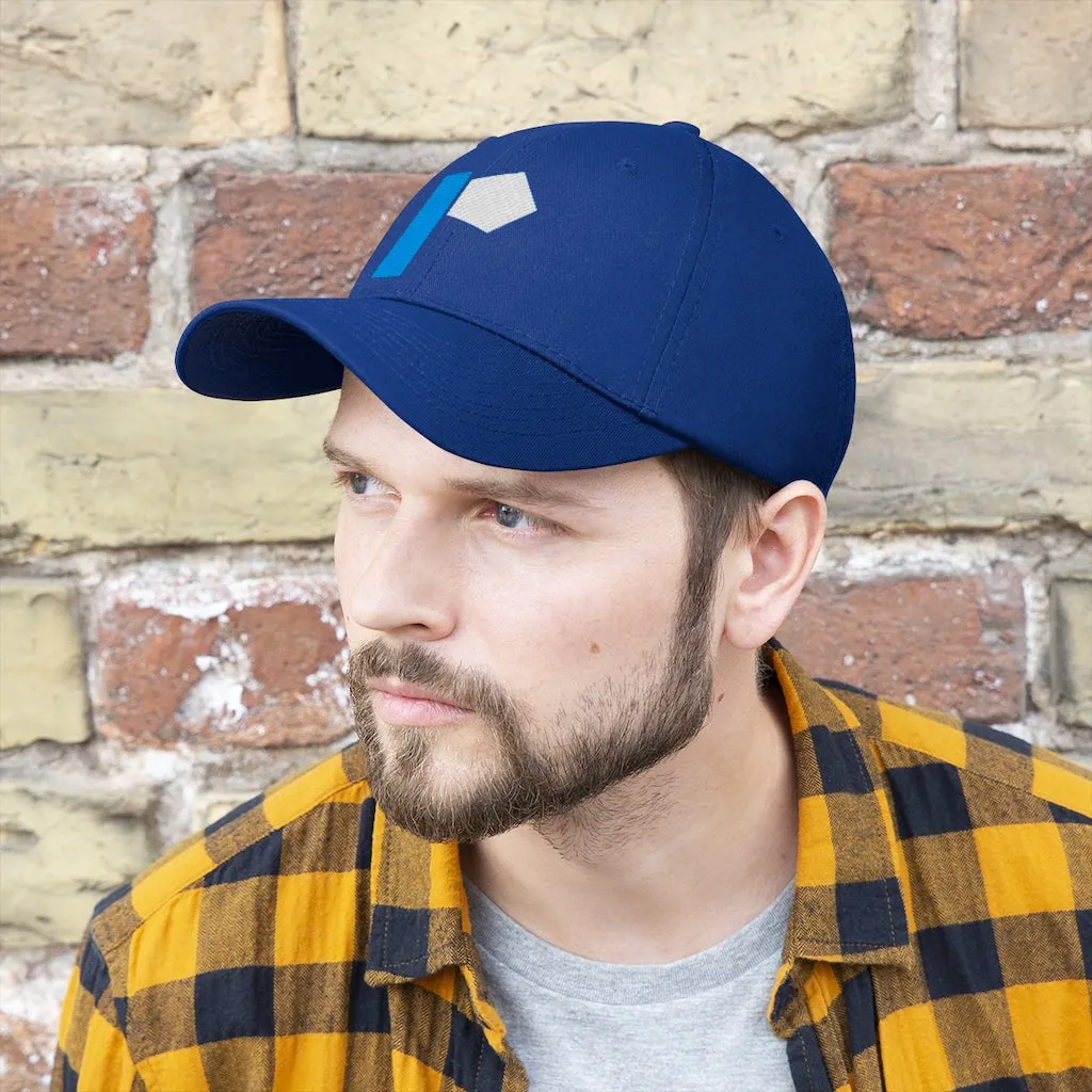 "P" Initial Adult Cap