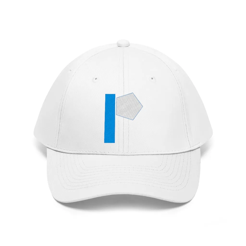 "P" Initial Adult Cap