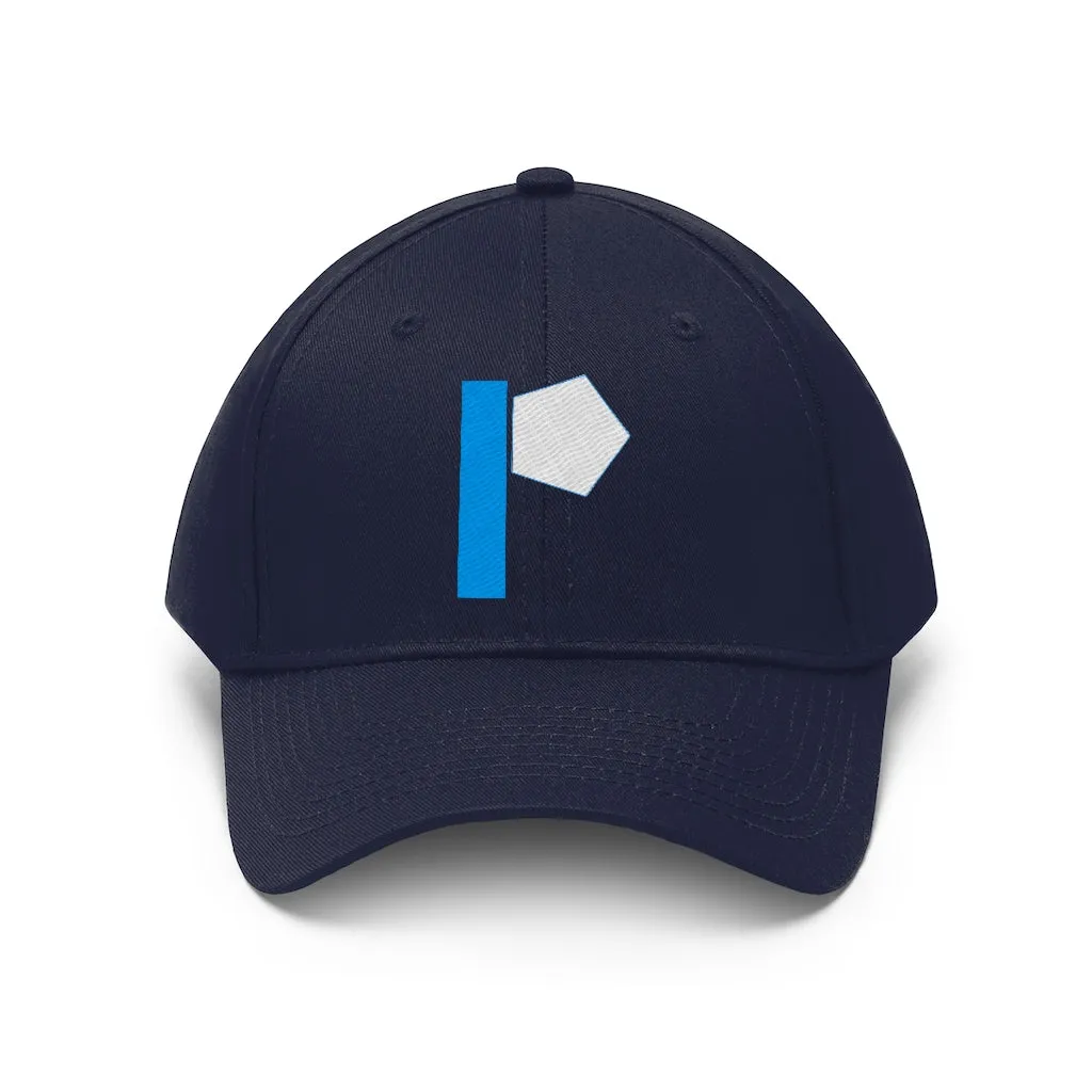 "P" Initial Adult Cap