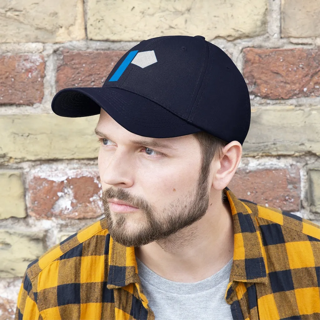 "P" Initial Adult Cap