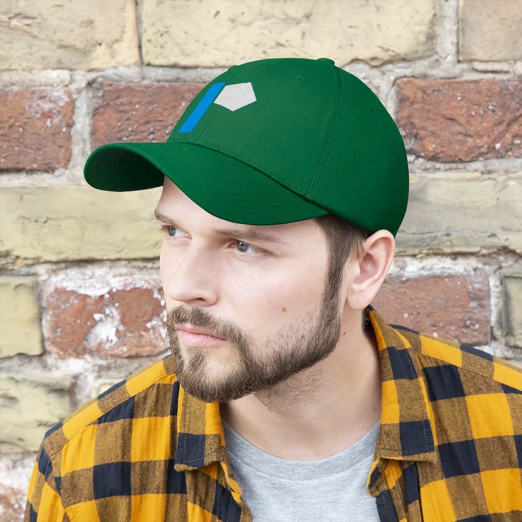 "P" Initial Adult Cap