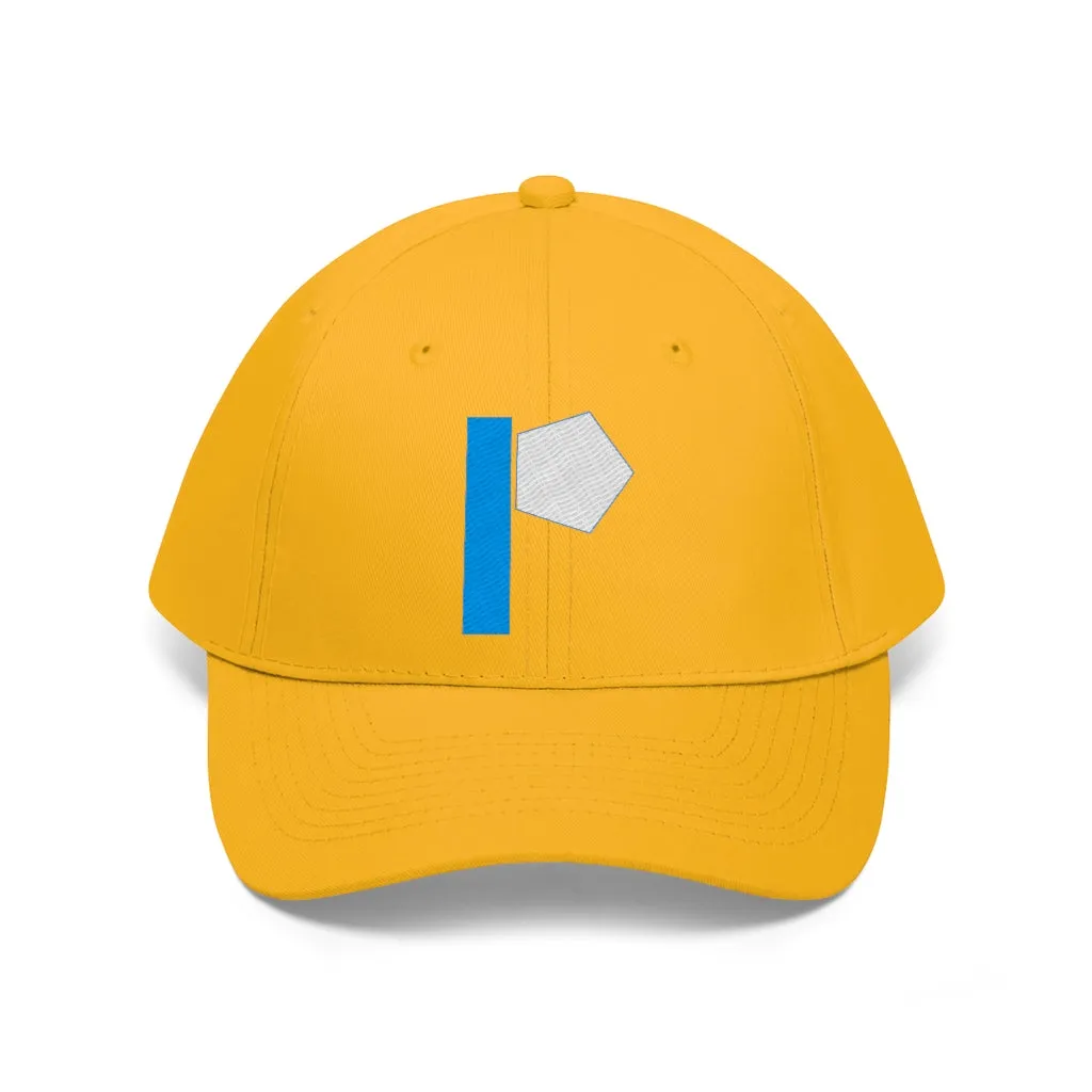 "P" Initial Adult Cap