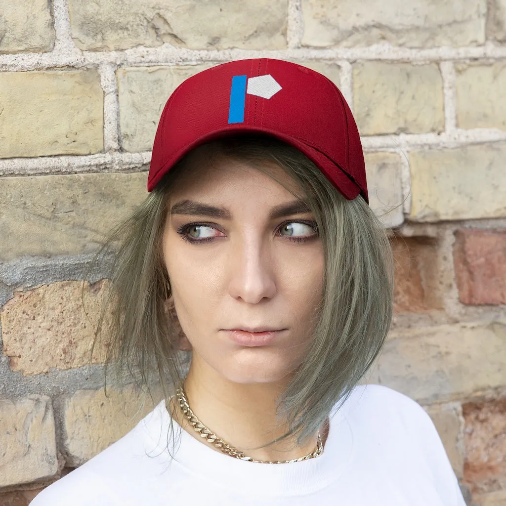 "P" Initial Adult Cap