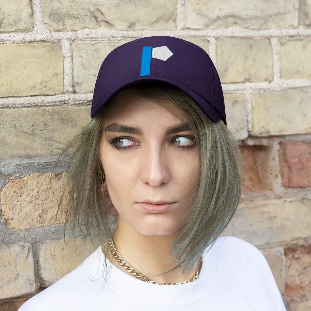 "P" Initial Adult Cap