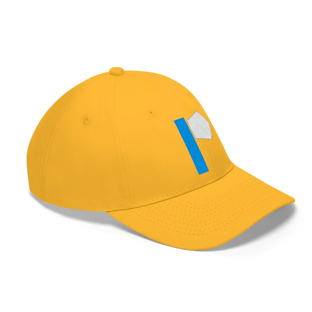 "P" Initial Adult Cap